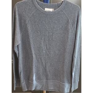 Goodfellow & Co Gray Knit Pullover Sweatshirt Crew Neck Size M